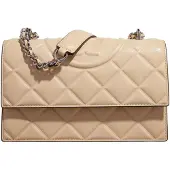 Tory Burch Beigefärgad Läder Crossbody-väska