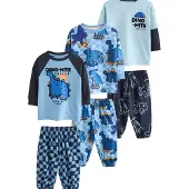 Next Pyjamas 'Oversized' marinblå / ljusblå