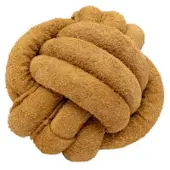 HuggleHounds Naturals läderboll hundleksak