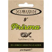 Vision Prisma Fluorocarbon Leader 9´ taperad tafs 2X