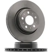 Brembo Bromsskiva 09N36011 fram, ventilerad, 1 Stycke