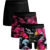 Muchachomalo Boxershorts 3-Pack Binary Svart Storlek