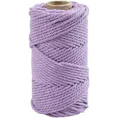 Creativ Company Makramégarn Lila 4 mm 330 g 1 rulle