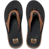 Reef M'S Fanning, sort/brun, 44 (US 11)