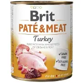 Brit Pate kalkon 6x800 g kalkonpaté för hundar