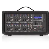 SubZero SZ-PMIX6-MP3 6-kanal Driven Mixer Digital Mediaspelare