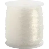 Adlibris Elastisk smyckestråd i nylon 0,8 mm x 100 m