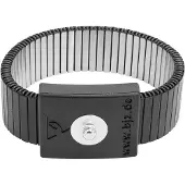 BJZ A-64106 ESD-metallarmband Svart