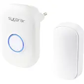Sygonix SY-5225388 Trådlös dörrklocka Komplett set batterilös, med blixt