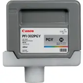Canon Bläckpatron - PFI-302PGY - Grå - Bläckstråleskrivare - Kompatibel med skrivare