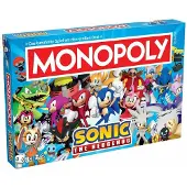 Winning Moves Sonic The Hedgehog Monopol Brädspel Tyska