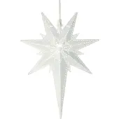 Star Trading Julstjärna hängande (metall) 35cm | Betlehem vit []