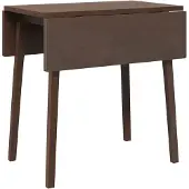 vidaXL Matbord brun i massivt trä och gummi, matbord, middagsbord, matsalsmöbel 4102533