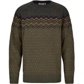 Fjällräven Men's Övik Knit Sweater Laurel Green/Deep Forest