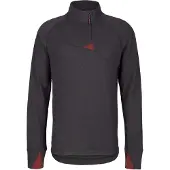 Klättermusen Men's Huge Half Zip Sweater Raven-Burnt Russet