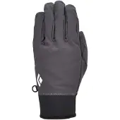 Black Diamond Midweight Softshell Gloves Smoke