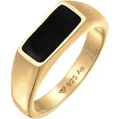 KUZZOI Ring guld / svart