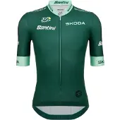 Santini Tour De France Official Green 2025 Korta ärmar Cykeltröja