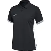 Nike Piké Dri-FIT Academy 25 - Svart/Wolf Grey/Vit Dam, storlek X-Small