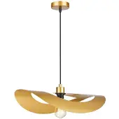 VIOKEF Hänglampa Mas, dimbar, Mässing / guld, Vardagsrum / matsal, Metall, Modern, Pendellampa
