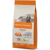 Nature’s Variety Hundmat Med Lax För Vuxna Hundar Av Medelstor/stor Storlek 12kg
