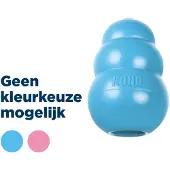 Kong Puppy Rubber Large Pink/Blue - L: 10.2x7 cm.