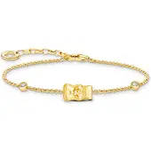 Thomas Sabo guldpläterat Haribo armband A2203-414-39-L19V