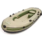 Bestway 65001, Resor/fritid, Gummibåt, Grön, PVC, 3 personer, 250 kg