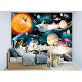Walltastic Solsystem tapet 243 x 305 cm