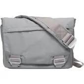 Bluelounge Messenger Bag - Notebook-väska - 17 - grå
