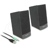 DeLOCK 27001 2.0 Datorhögtalare Sladd 3 W Svart