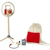 PlanToys Vlogger Set - Trä - - One Size - Leksaker