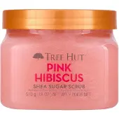 TREE HUT Pink Hibiscus Shea Sugar Kroppsskrubb 510 gram