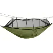 Briv Hängmatta Parachute med Myggnät 260x140cm (Färg: Oliv)