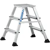 Zarges arbetsbock smal XLstep P 2x3 steg 0,74 m