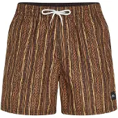 O'Neill Cali Print 15'' Boardshorts orange pressed lines, XL
