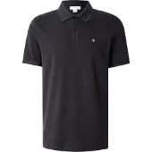 Calvin Klein Cotton Piqué Monogram Polo Shirt