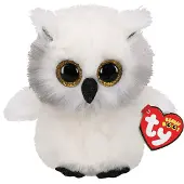 TY - Beanie Boo Owl Austin - 15 CM