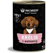 Paka Zwierzaka Seventh Heaven Królik i wołowina (kanin och nötkött) 6x400 g