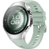 Huawei Watch 5 - 42 mm - 316L rostfritt stål - smart klocka med rem - komposit - grön - handledsstorlek: 120-190 mm - display 1.38" - Bluetooth, Wi...