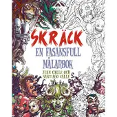 Skräck - En fasansfull målarbok