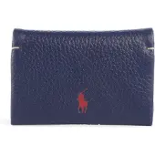 Ralph Lauren för kvinnor. 427949873004 Korthållare i läder Polo Play marinblå (OSFA), Casual, Hud, Marino