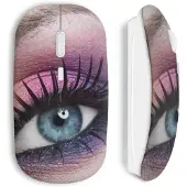 CAPACHEAP Souris sans fil Oeil girly