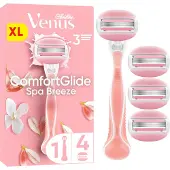 Gillette Venus ComfortGlide Spa Breeze, Rosa, Vit, Kropp, 1 styck