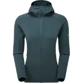 Montane F Protium Hoodie, fleecetröja, dam, mörkgrön