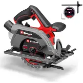 Einhell Professional sladdlös cirkelsåg TP-CS 18/165 Li BL - Solo (18 V röd/svart, utan batteri och laddare) - SOLO