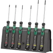 Wera 2035/6 Kraftform Micro Skruvmejselset 6 Bitar