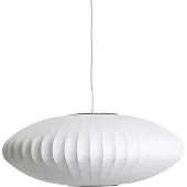 HAY Taklampa , Nelson Saucer Bubble Crisscros, dimbara, Vit, Vardagsrum, Plast, Design