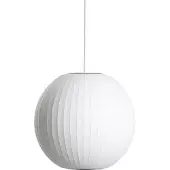 HAY Taklampa , Nelson Ball Bubble, dimbara, Vit, Vardagsrum, Plast, Design