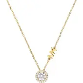 Michael Kors halo guldfärgat silverhalsband MKC1208AN710